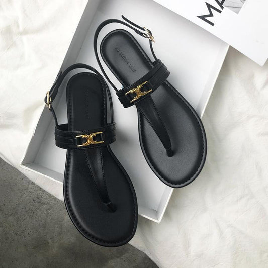 New Spring and summer toe beach slippers - holiday fashion sandals for women