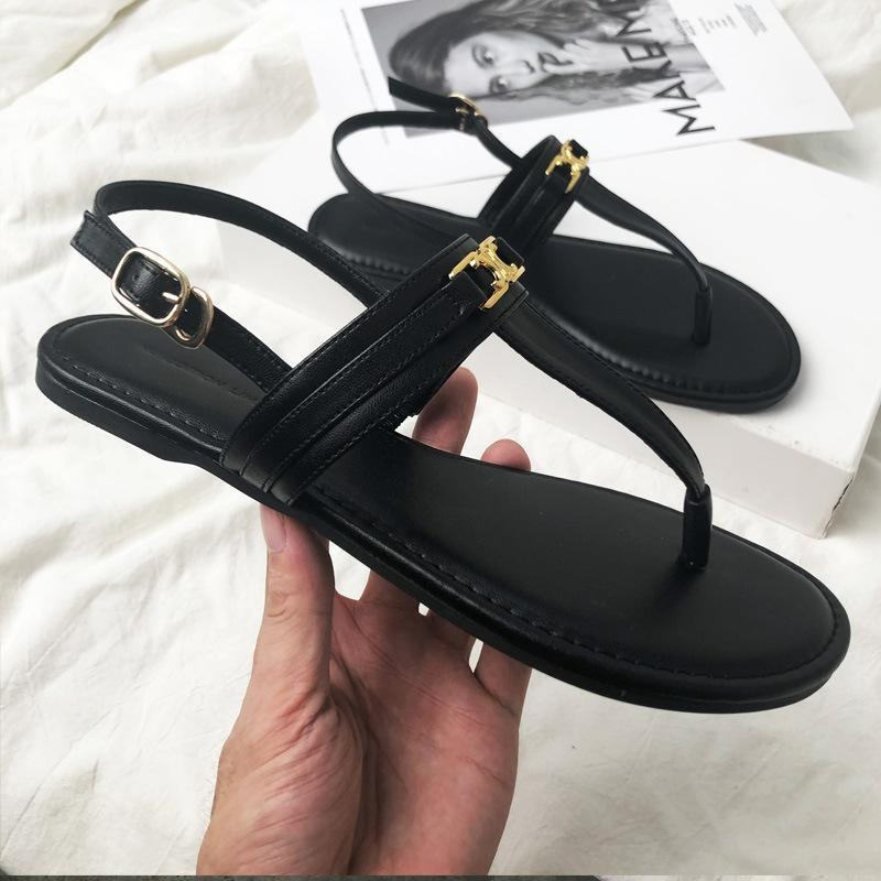New Spring and summer toe beach slippers - holiday fashion sandals for women