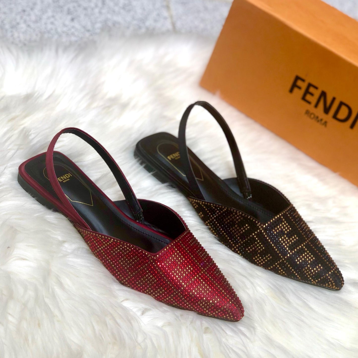 Fen-di Sparkle Sling SG-2033