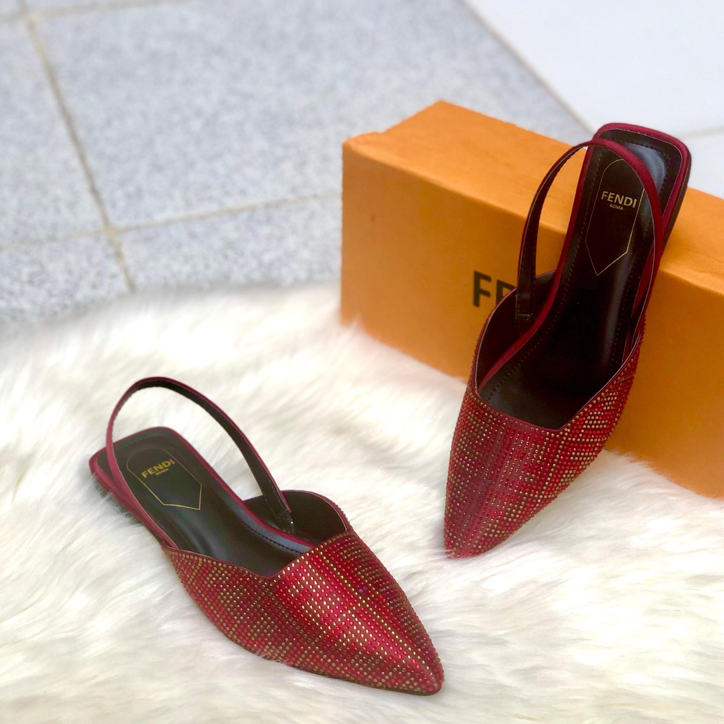 Fen-di Sparkle Sling SG-2033