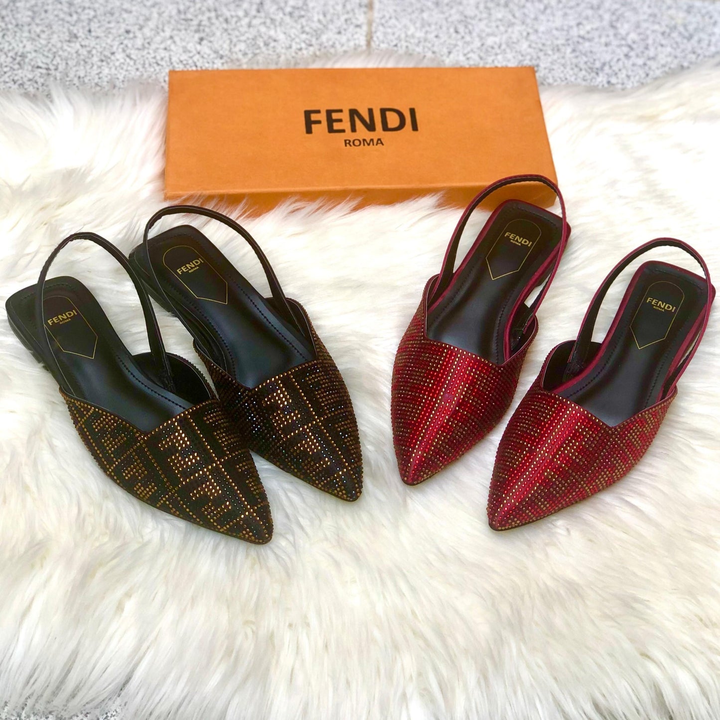 Fen-di Sparkle Sling SG-2033