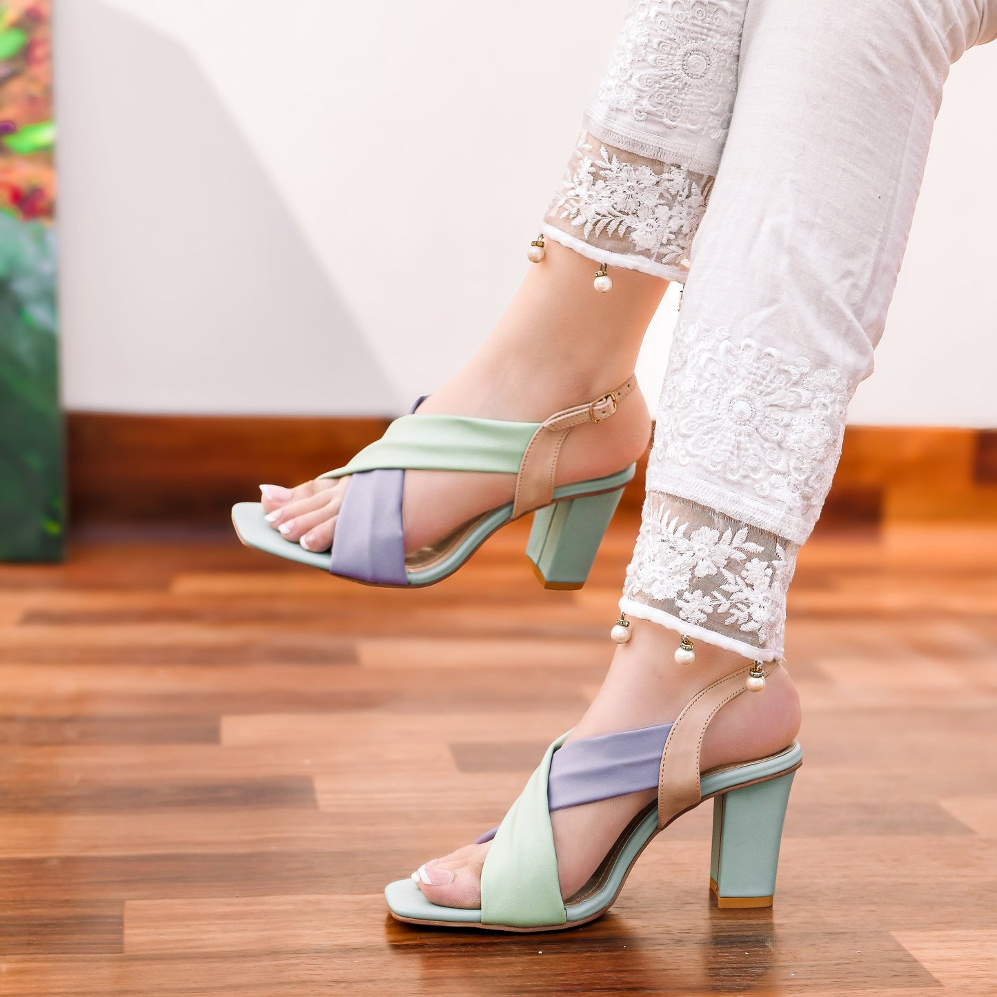 RAINBOW HEELS